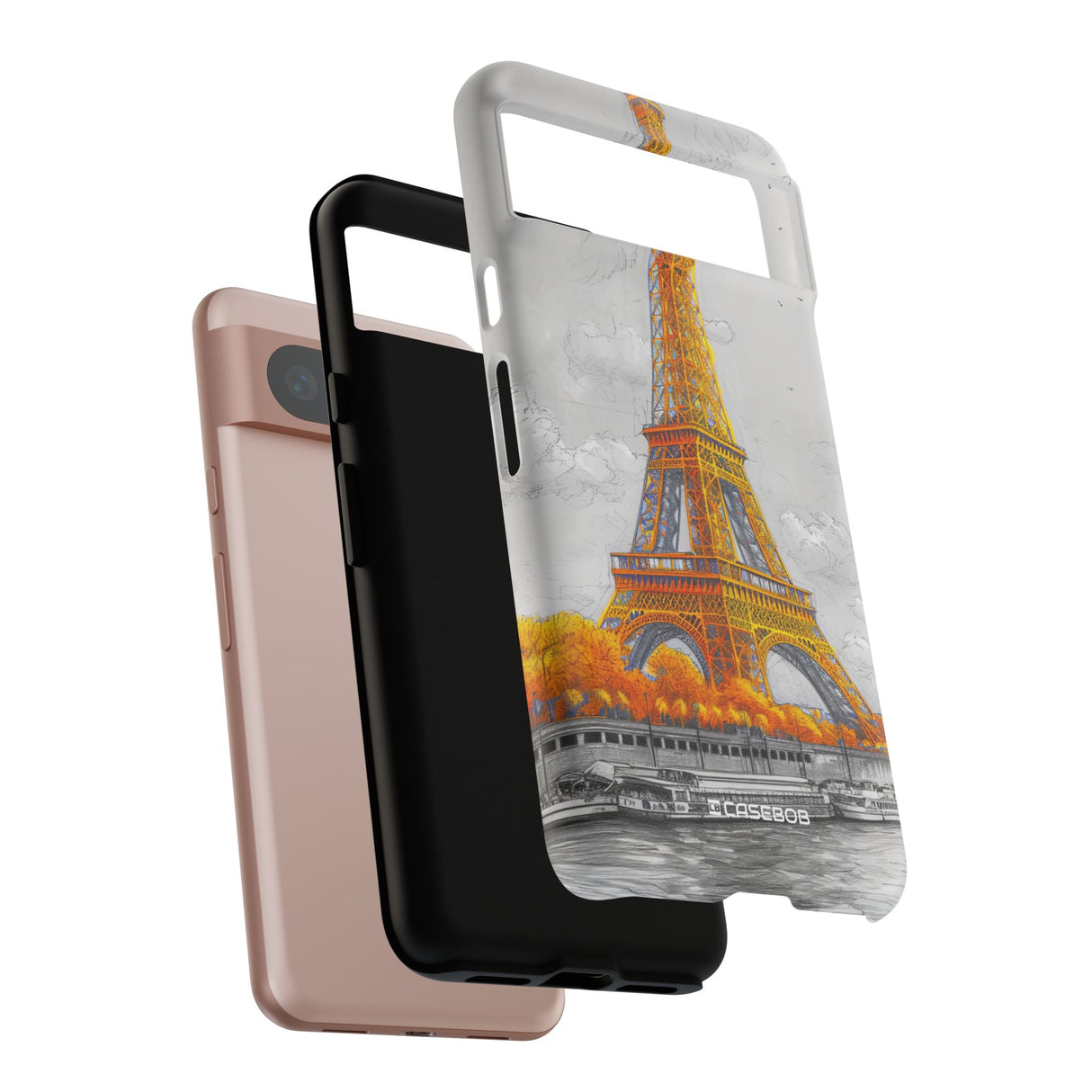 Autumnal Parisian Glow | Protective Phone Case for Google Pixel