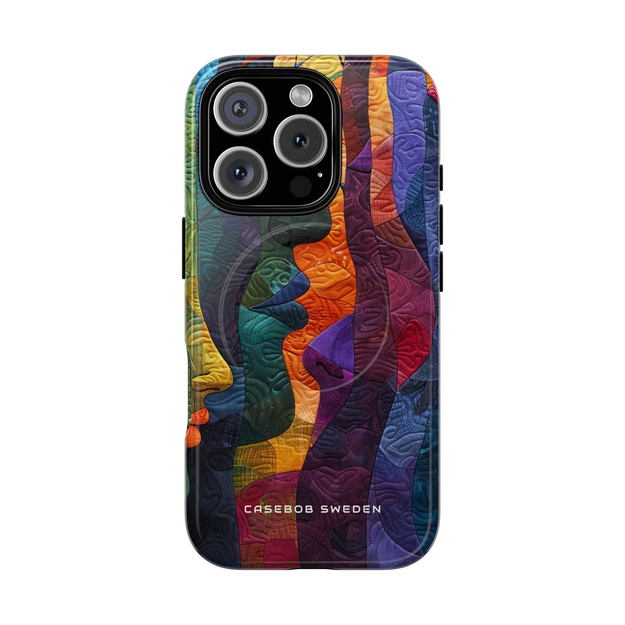 Harmonized Faces and Nature Fusion iPhone 16  Tough+ Phone Case