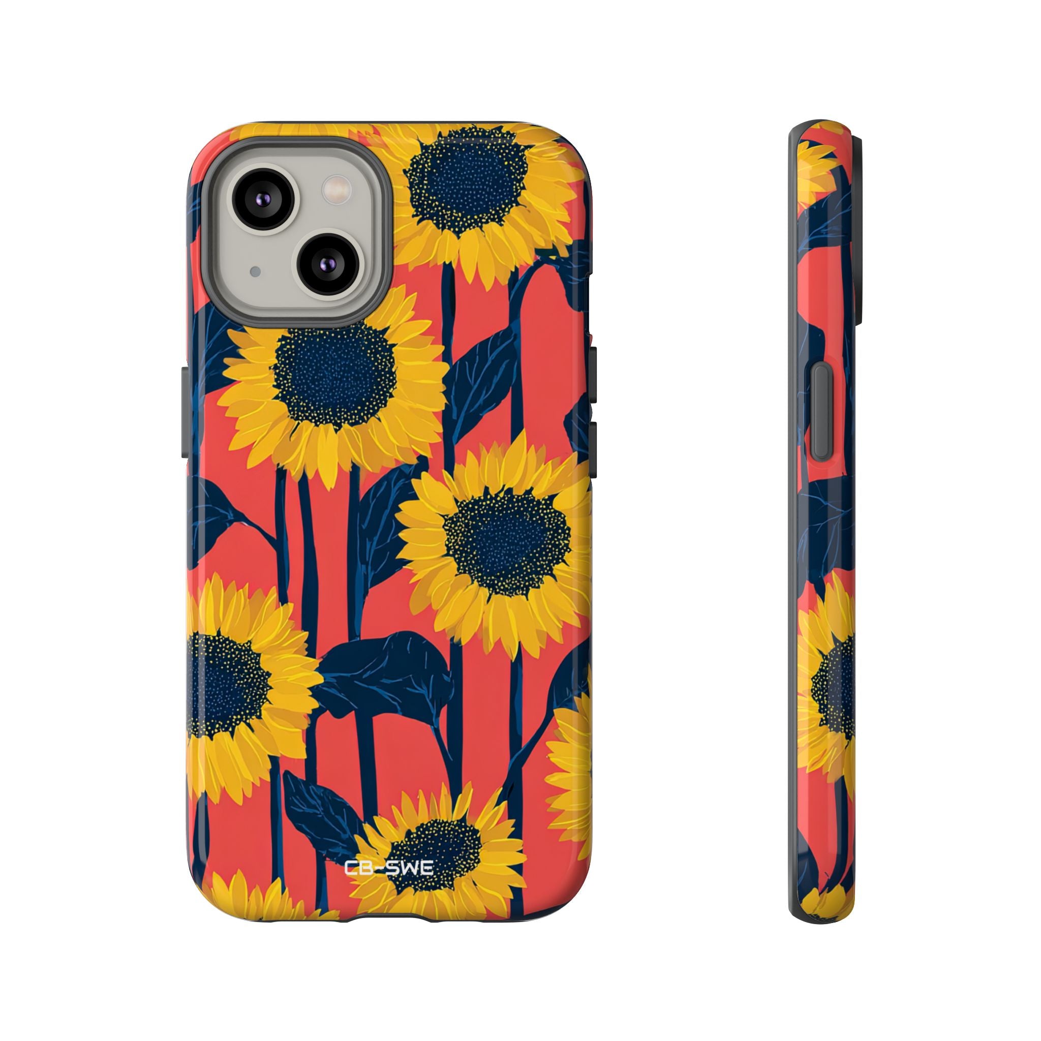 Vibrant Sunflower Rhythm - iPhone Case