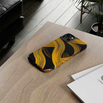 Golden Line Sleekness - Protective Phone Case