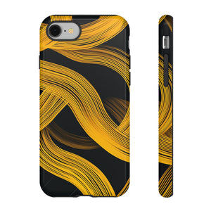 Golden Line Sleekness - Protective Phone Case