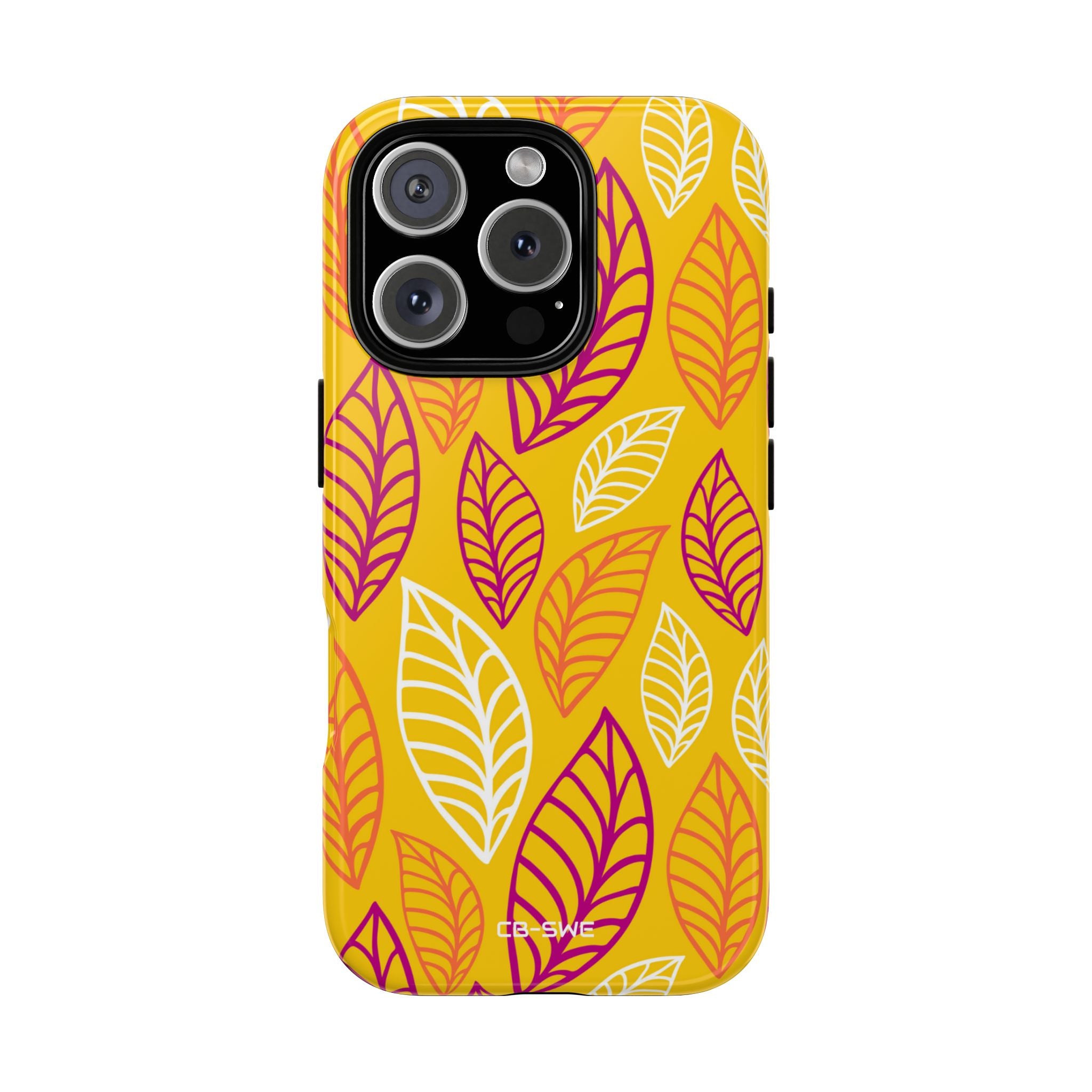 Vibrant Leaf Symphony - iPhone Case