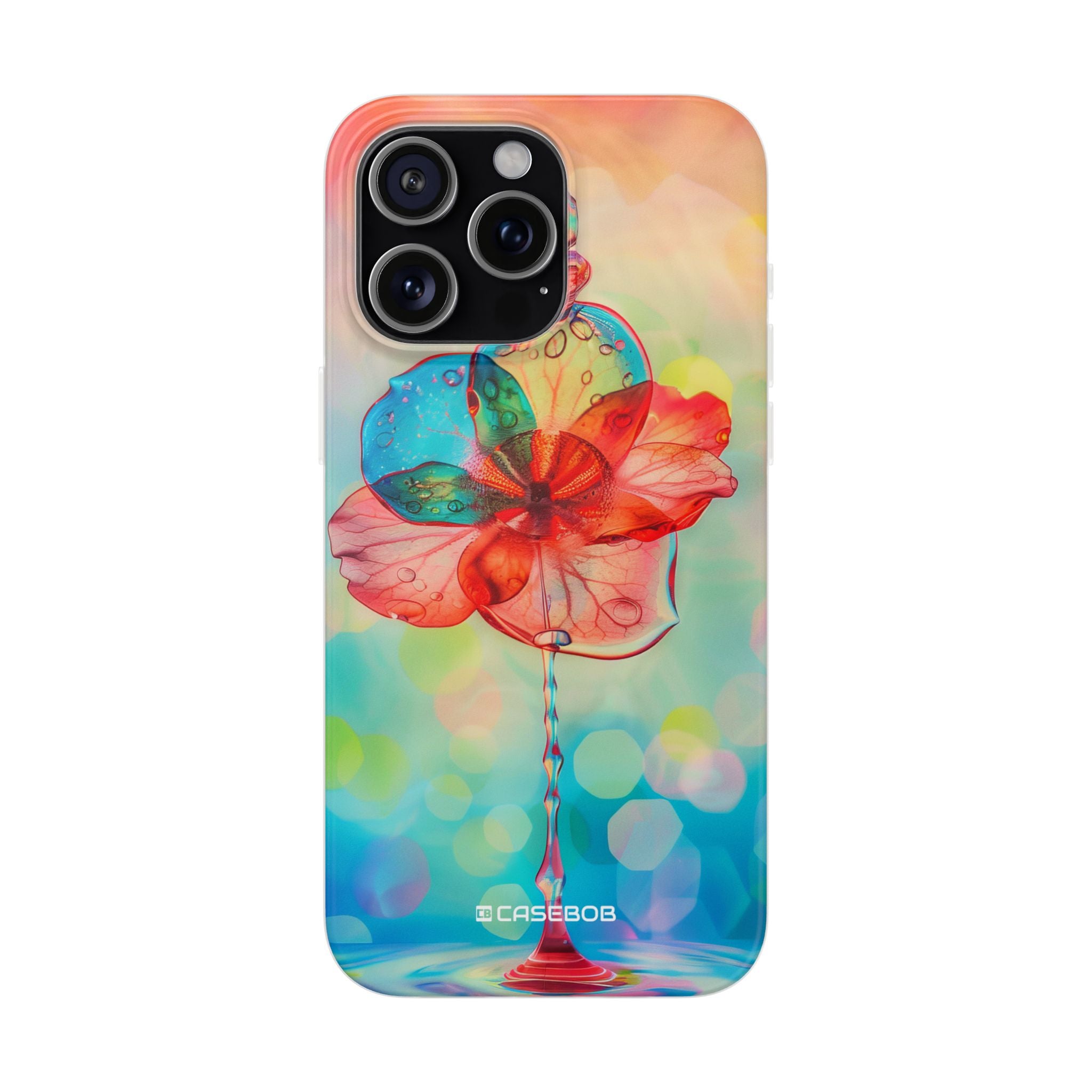 Dreamy Liquid Bloom | Flexible Phone Case for iPhone