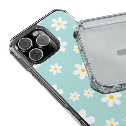 Daisies On Blue iPhone Case - Impact