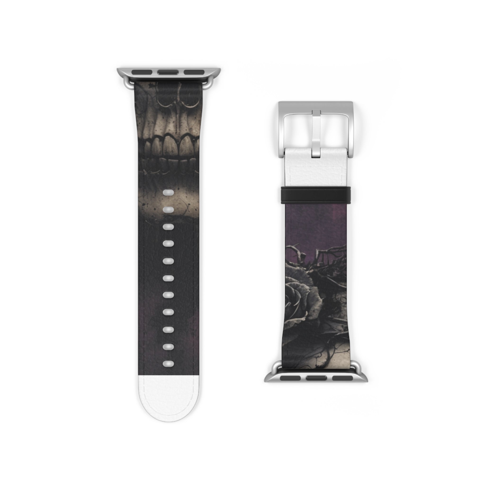 Winged Skull Rose - Watch Band