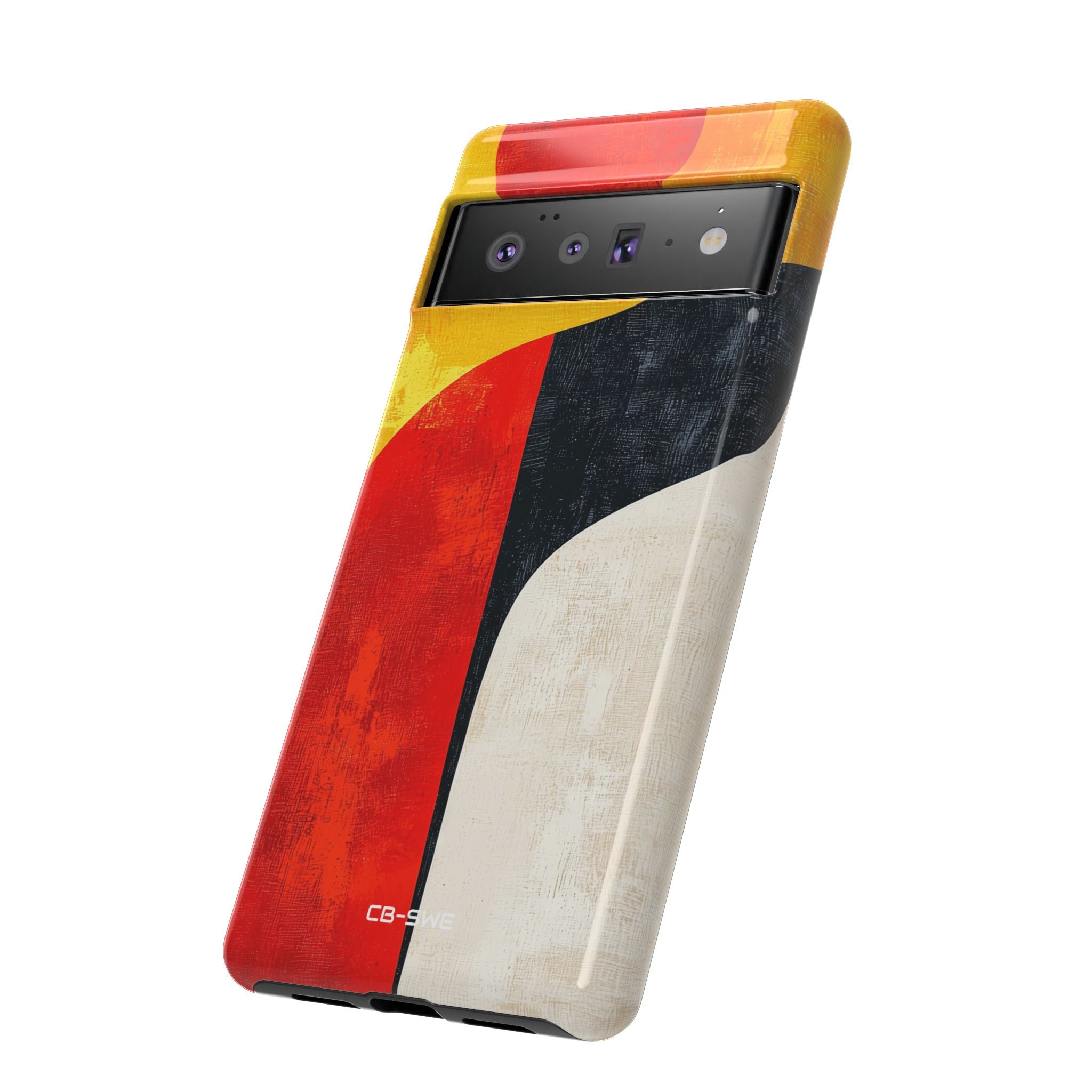 Vibrant Flowing Shapes - Google Pixel Case