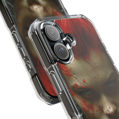 Red Spike Gaze iPhone 16 Case - Impact