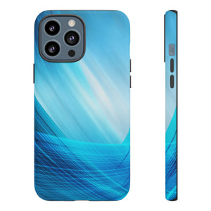 Abstract Blue - Protective Phone Case