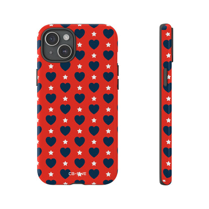 Hearts Dance Bright - iPhone Case
