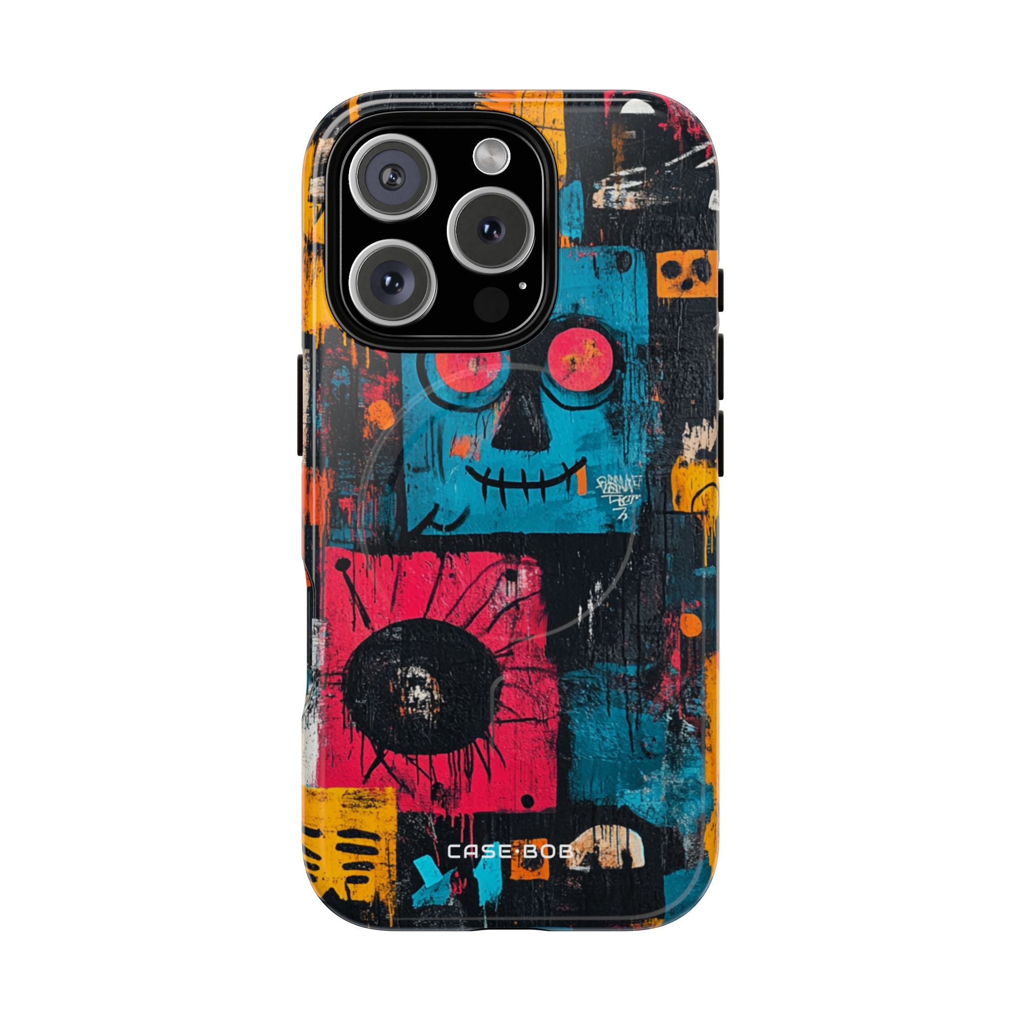 Blue Stitch Smile iPhone 16 Pro Case - Tough+