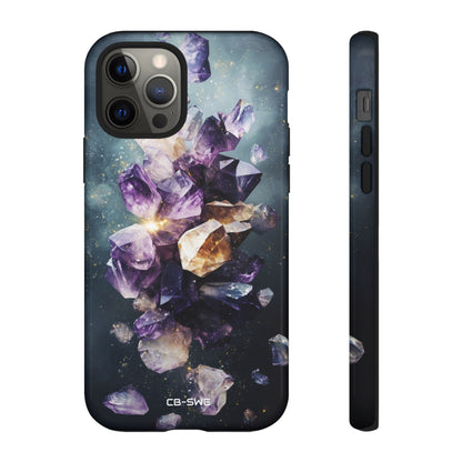 Crystal Forms Emerge - iPhone Case