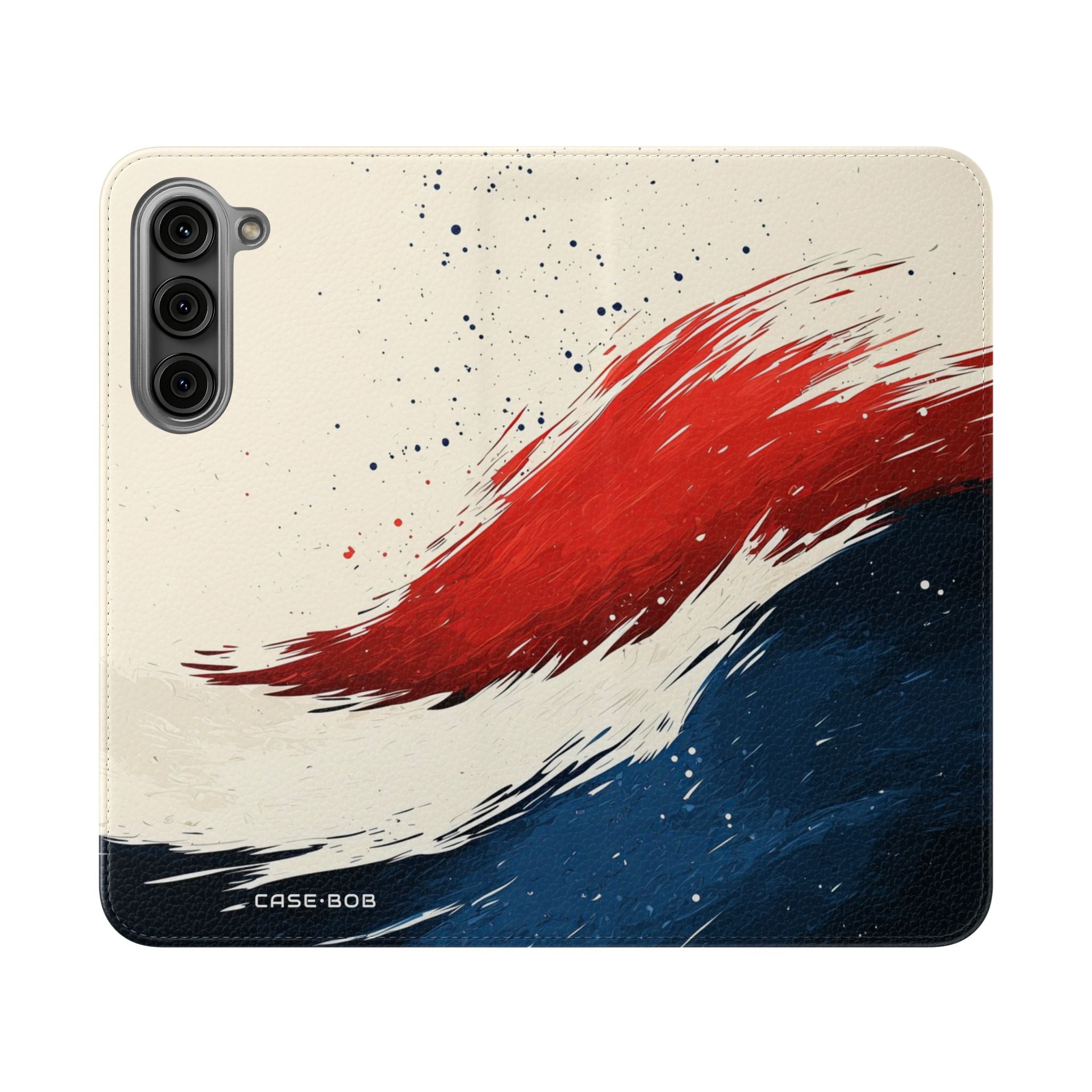 Crimson Sweep - Samsung S23+ Case - Wallet