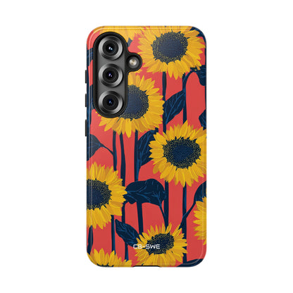 Vibrant Sunflower Rhythm - Samsung Case