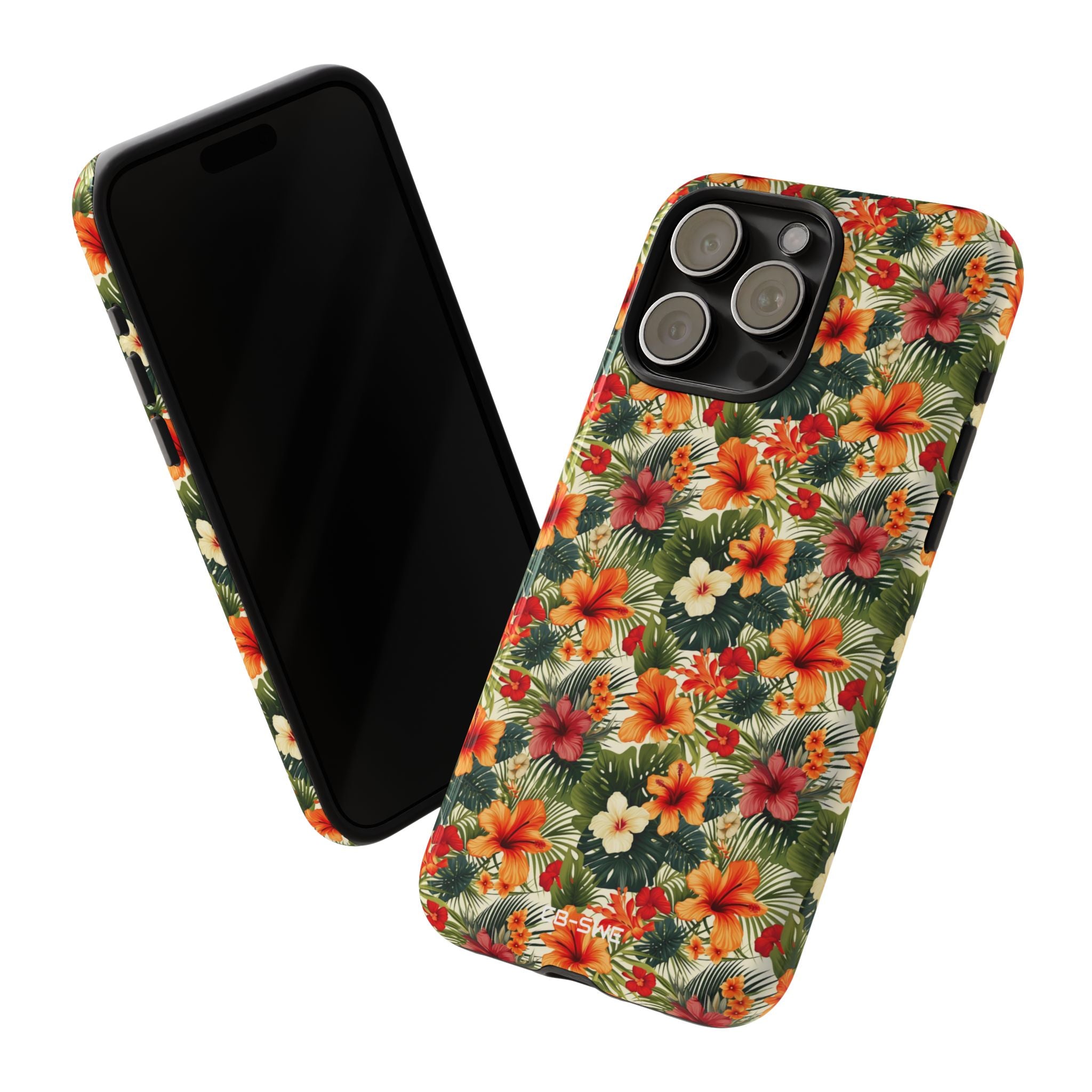 Tropical Blooms Flourish - iPhone Case