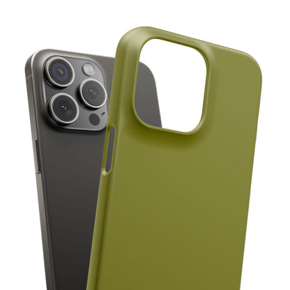 Olive iPhone 15 - Slim Phone Case