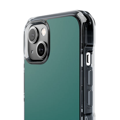 Myrtle Green - Clear Impact Case for iPhone