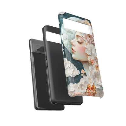Moon Embraces Flowers - Google Pixel Case