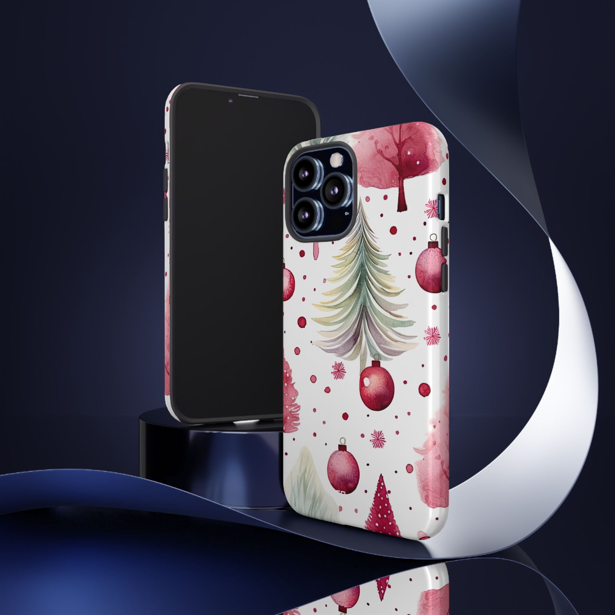 Whimsical Trees Glow - iPhone Case