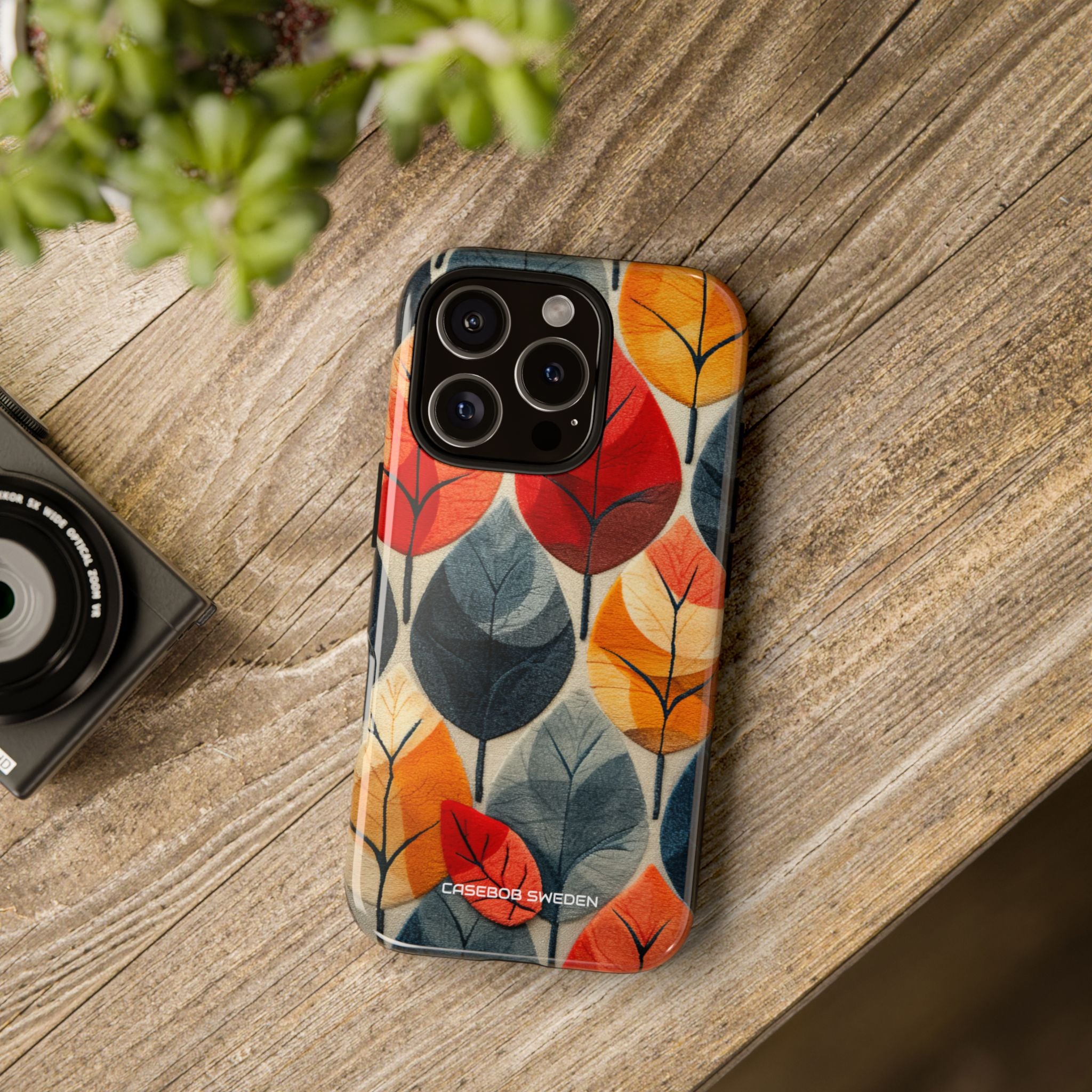 Autumn Leaf Design - Tough iPhone 16 Phone Case