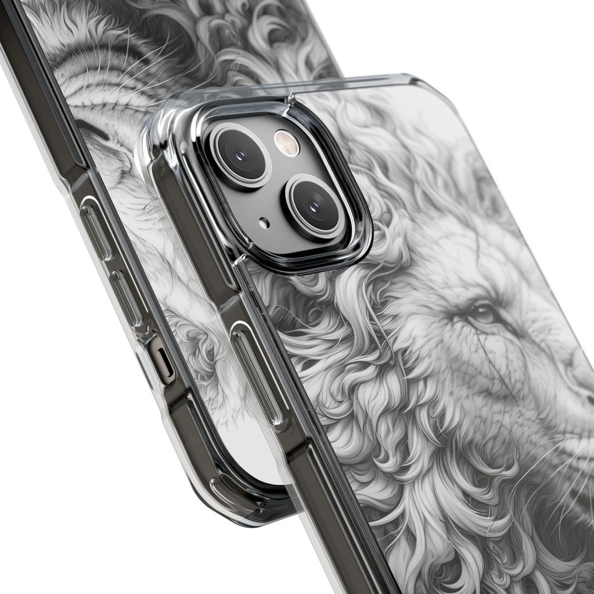 Majestic Whimsy – Handyhülle für iPhone (Clear Impact – Magnetisch) 