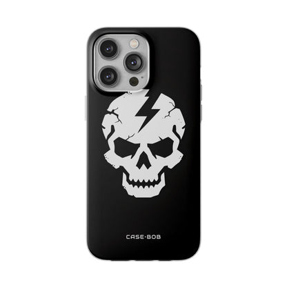 Lightning Skull iPhone 14 Pro Max Case - Soft