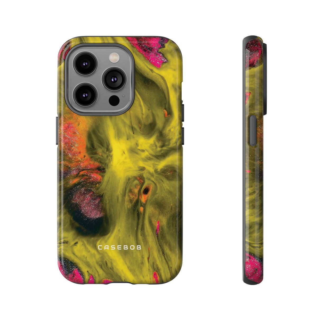 Yellow Ink Art - Protective Phone Case