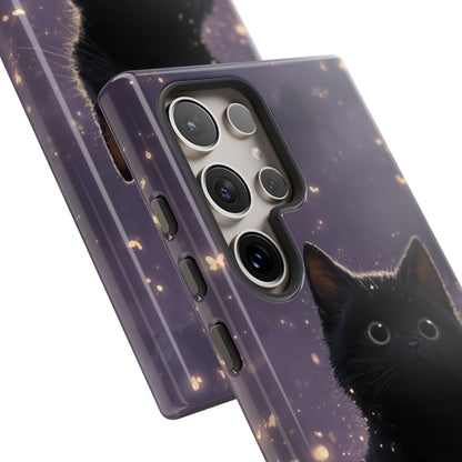 Whimsical Cat Soars - Samsung Case