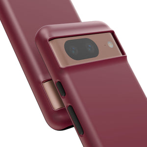 Claret Red | Phone Case for Google Pixel (Protective Case)