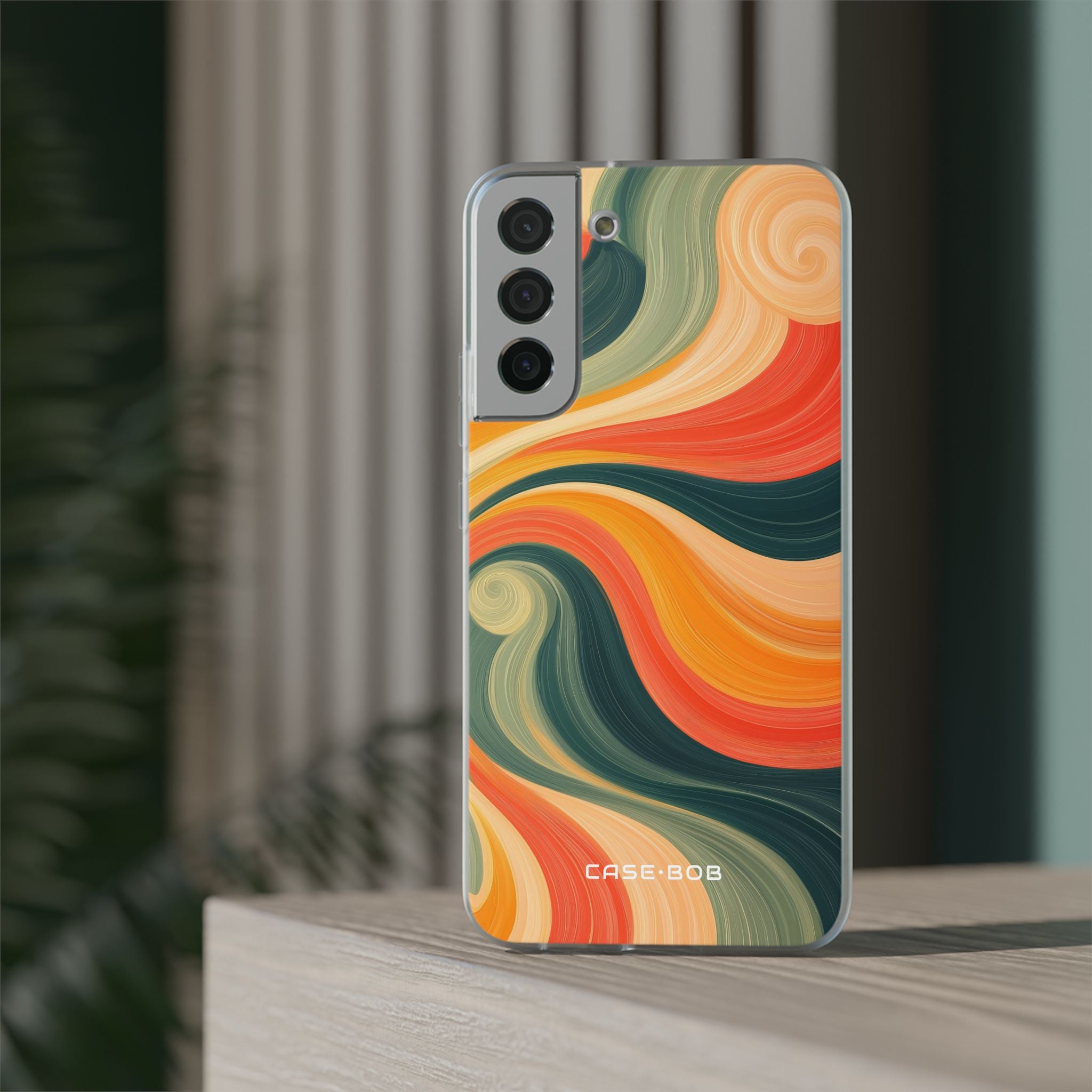 Swirling Ember Samsung S22 Plus Case - Soft