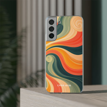 Swirling Ember Samsung S22 Plus Case - Soft