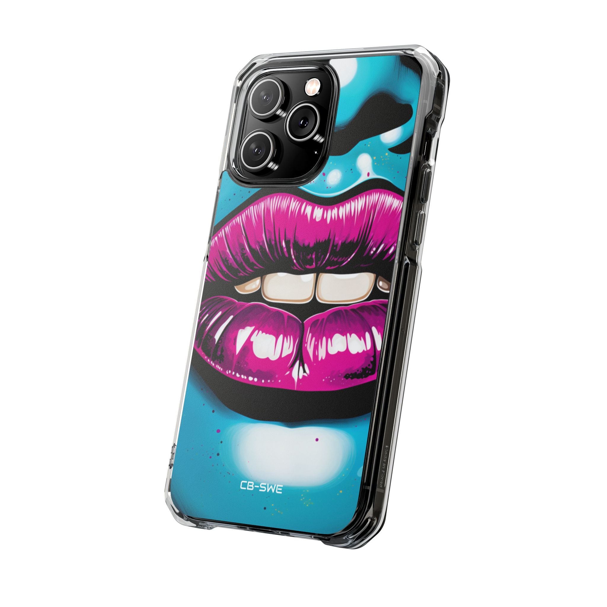 Vivid Lips Contrast iPhone Case - Impact