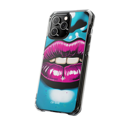 Vivid Lips Contrast iPhone Case - Impact