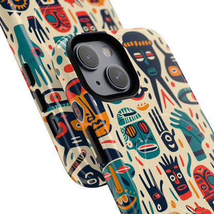 Vivid Faces iPhone 14 Case - Tough+