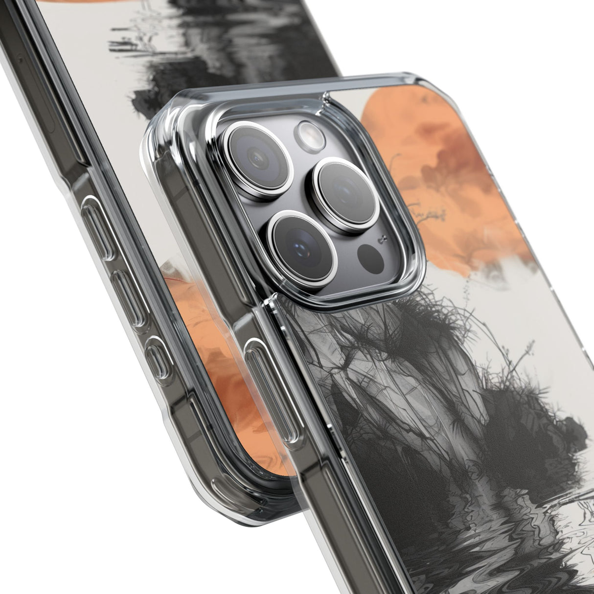 Timeless Serenity - Phone Case for iPhone (Clear Impact - Magnetic)