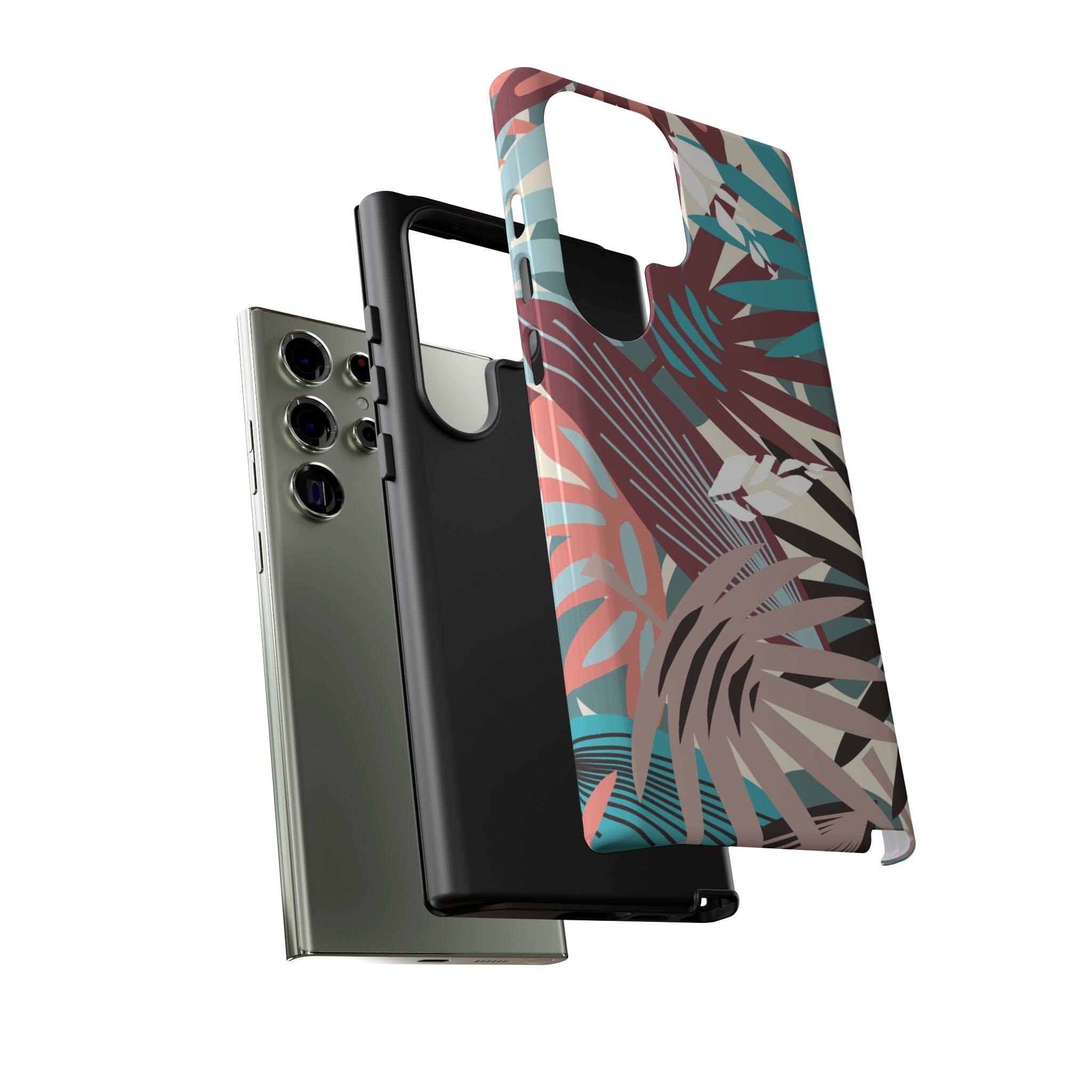 Tropical Leaf Jazz - Protective Phone Case