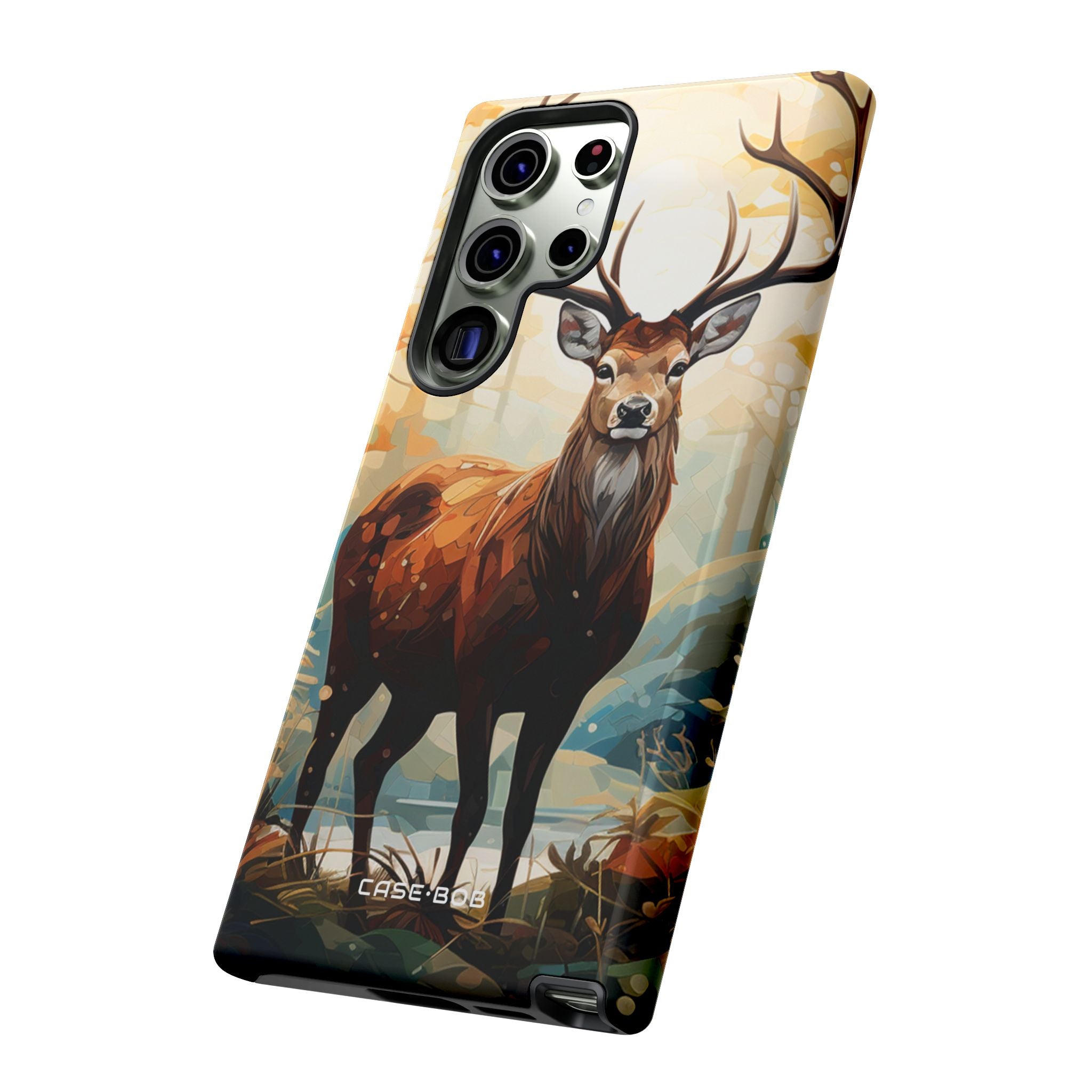 Glowing Stag Samsung S23 Ultra Case - Tough