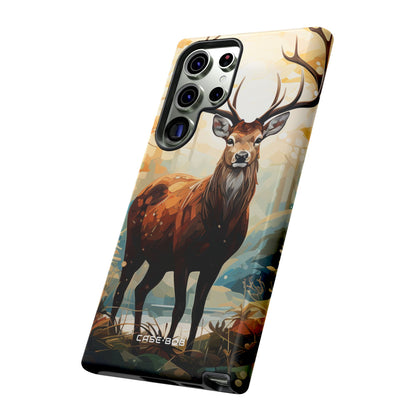 Glowing Stag Samsung S23 Ultra Case - Tough