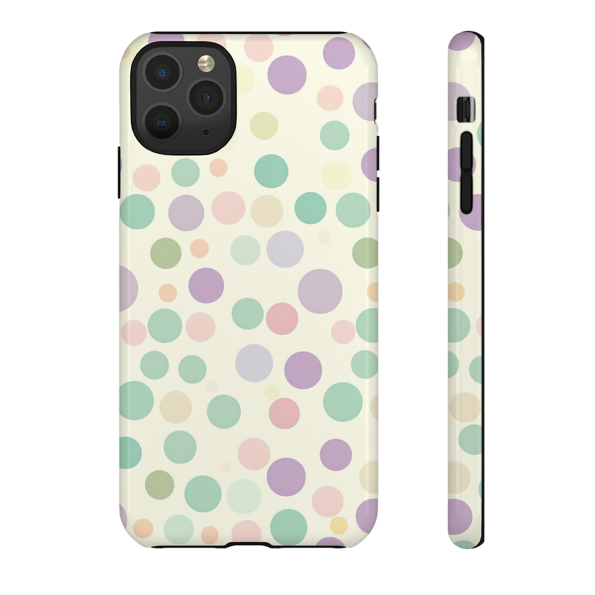 Polka Dot Pastel Harmony - Schutzhülle fürs Handy