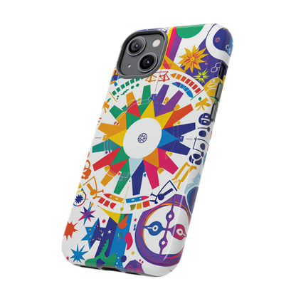 Celestial Horoscope Whirl - Protective Phone Case