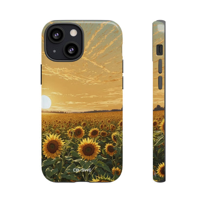 Sunflowers Embrace Light - iPhone Case