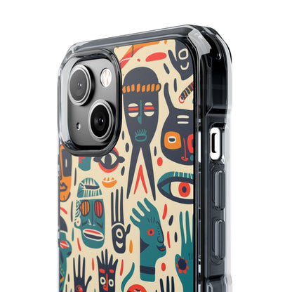 Vivid Faces iPhone 14 Case - Impact