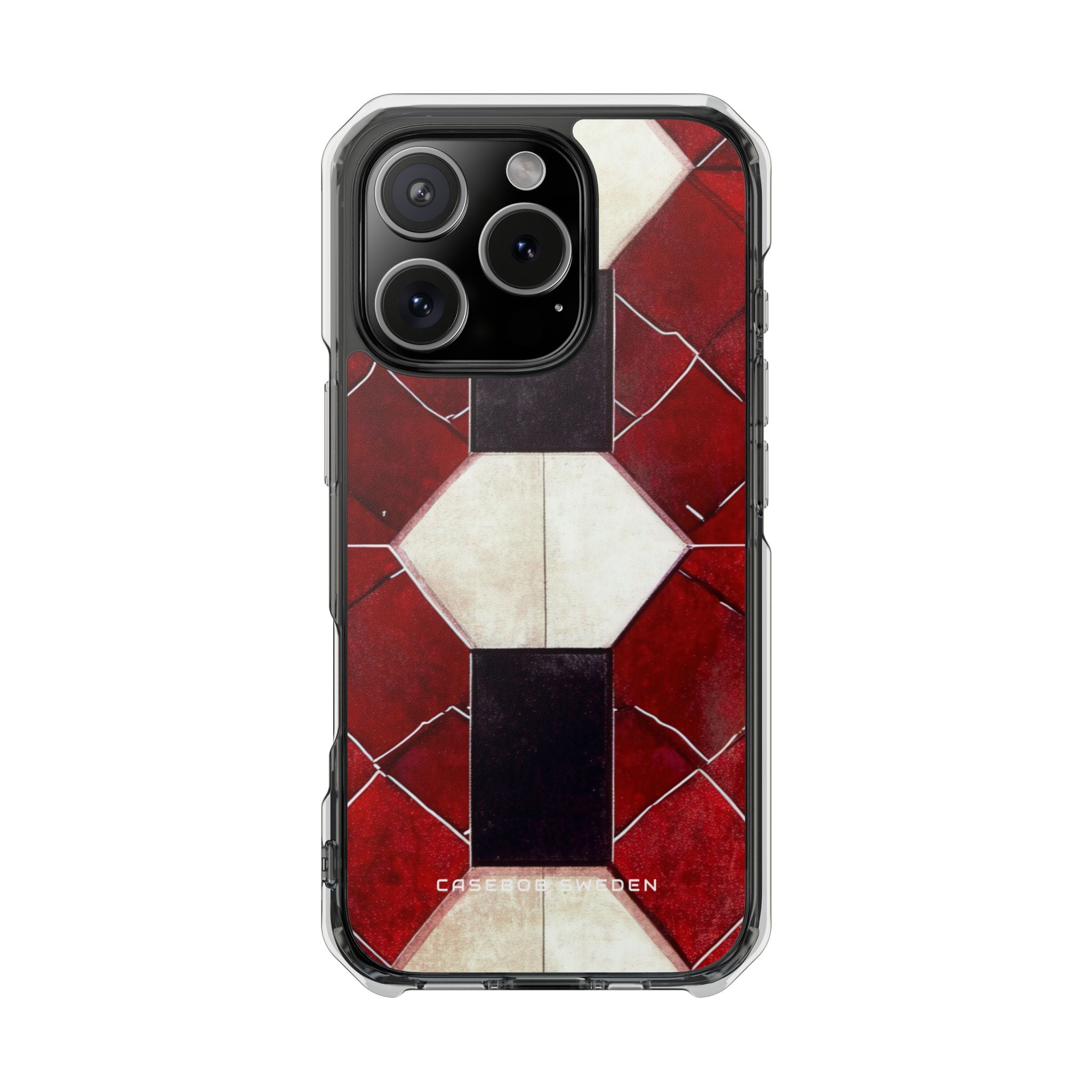 Gothic Hexagon Symmetry iPhone 16 - Klare, schlagfeste Handyhülle