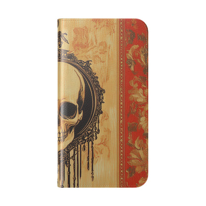 Skull Eclipse - iPhone 16 Plus Case - Wallet