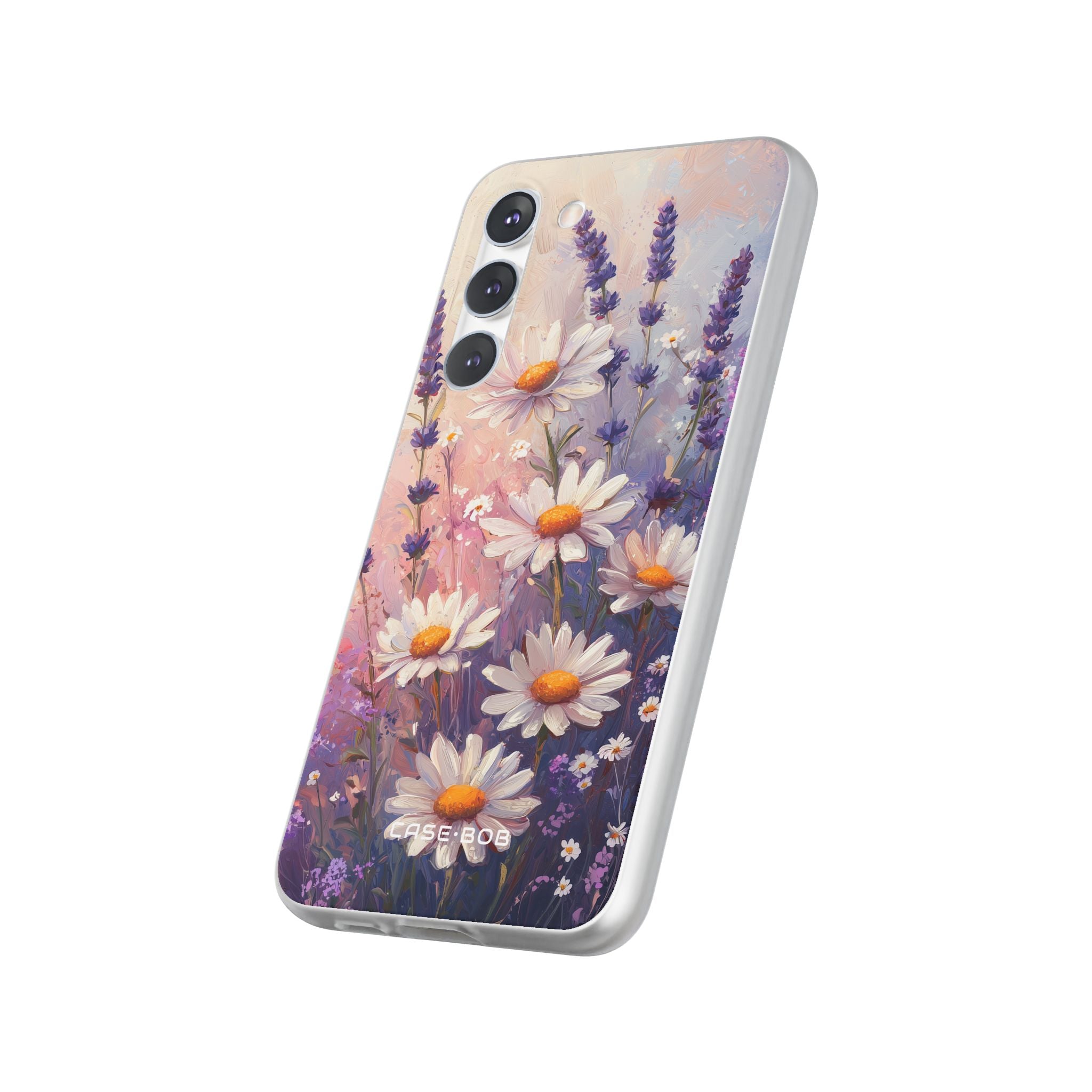 Daisy Lavender Bloom Samsung S23 Plus Case - Soft