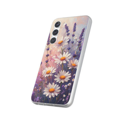 Daisy Lavender Bloom Samsung S23 Plus Case - Soft