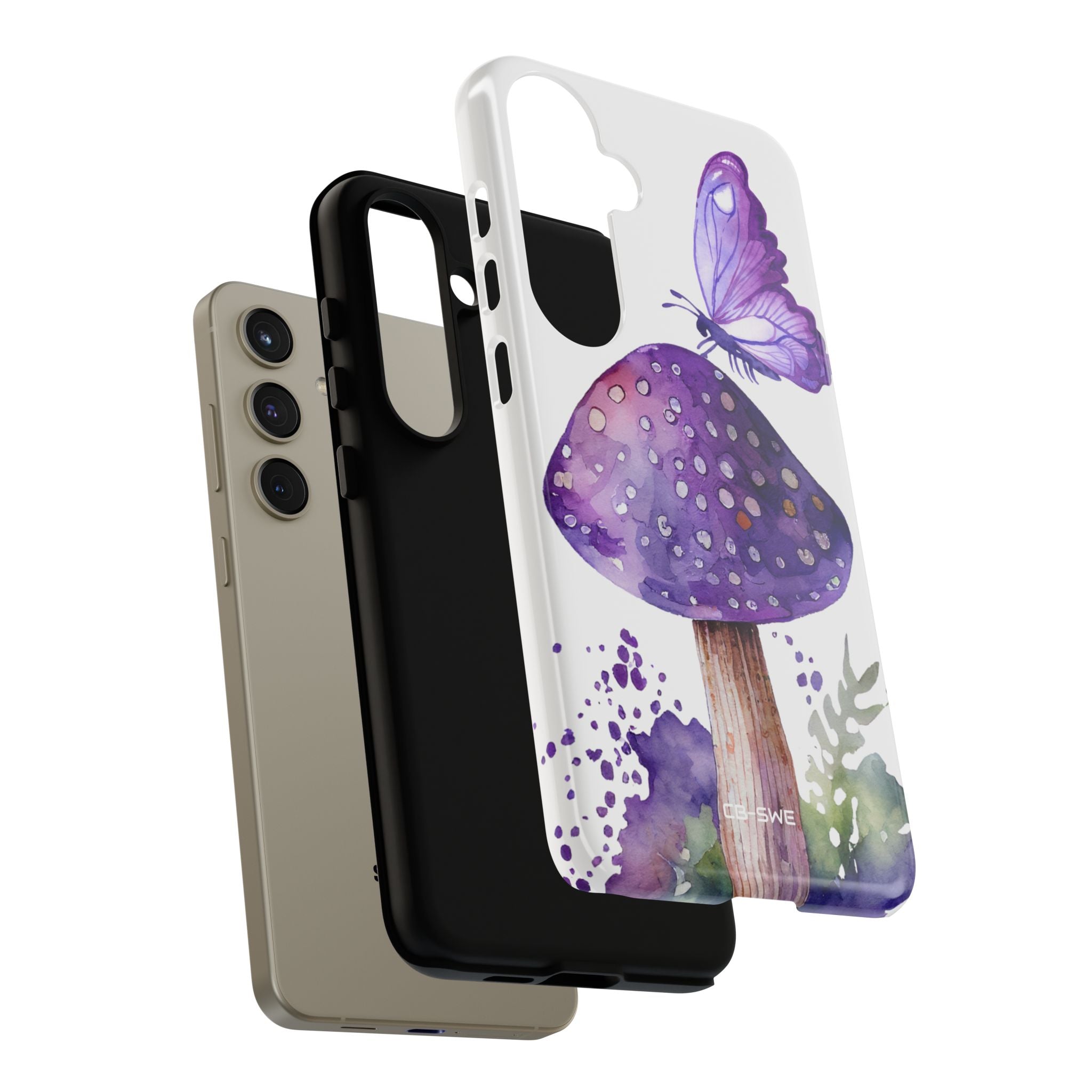Whimsical Butterfly Perch - Samsung Case