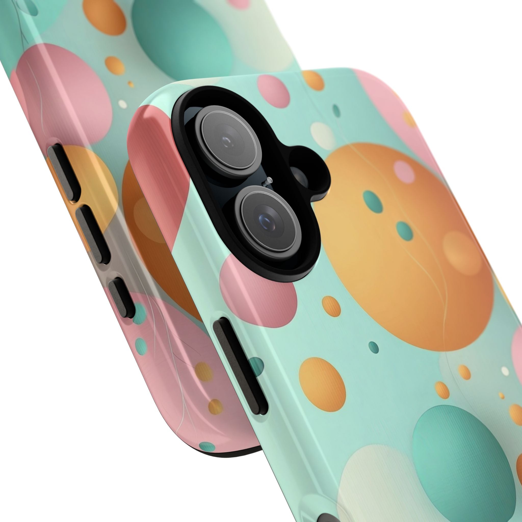 Pastel Circles iPhone 16 Pro Case - Tough