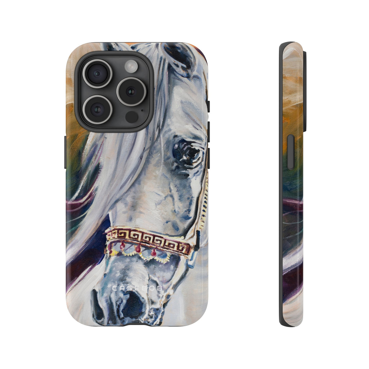 White Arabian - Protective Phone Case