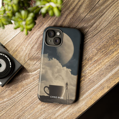 Moonlit Cup iPhone 15 Case - Tough