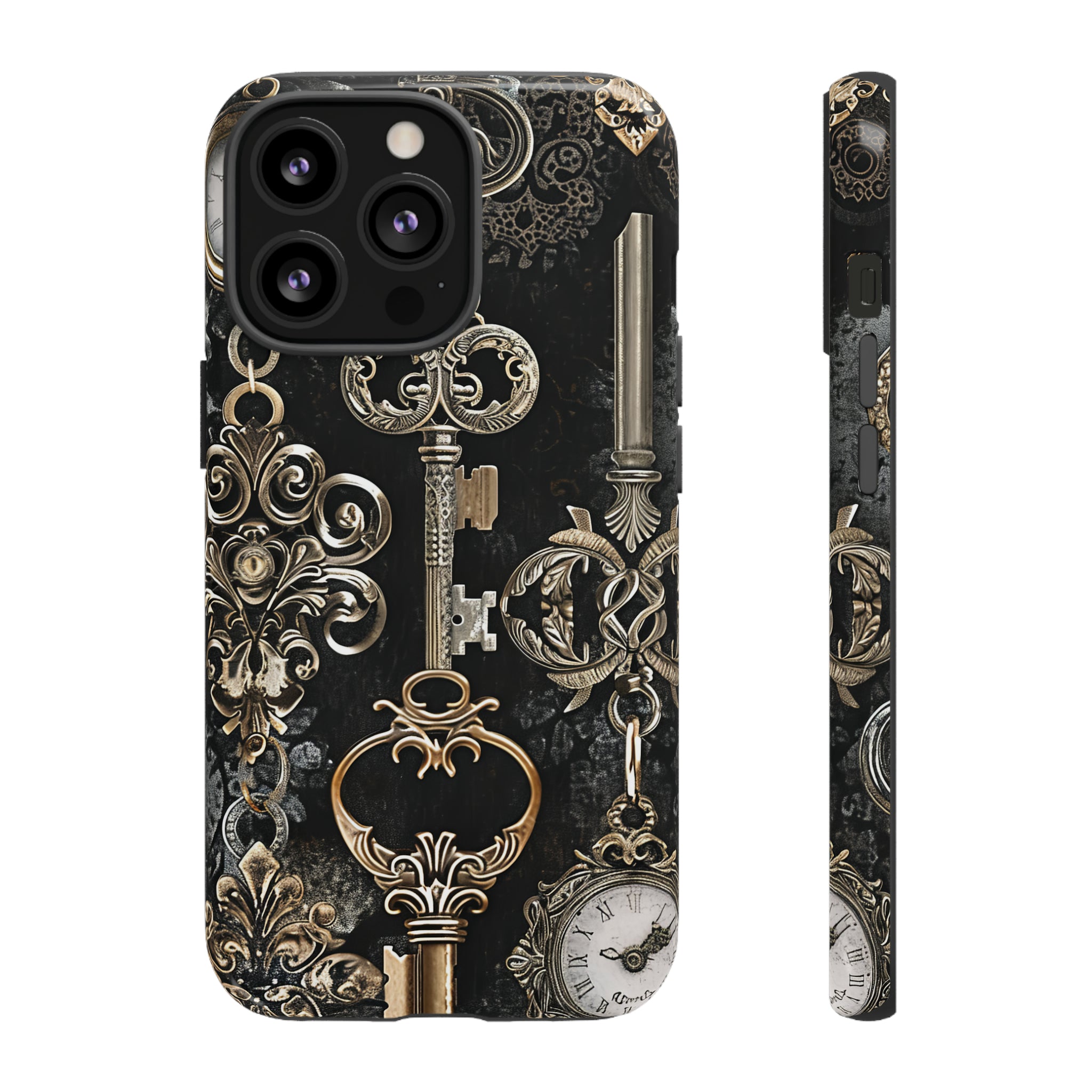 Vintage Love Lockets - Protective Phone Case